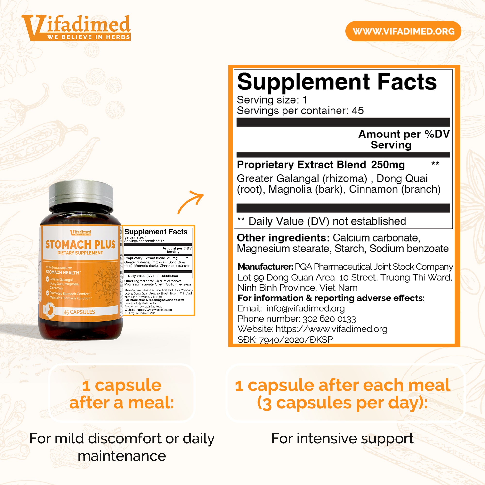 Vifadimed STOMACH PLUS