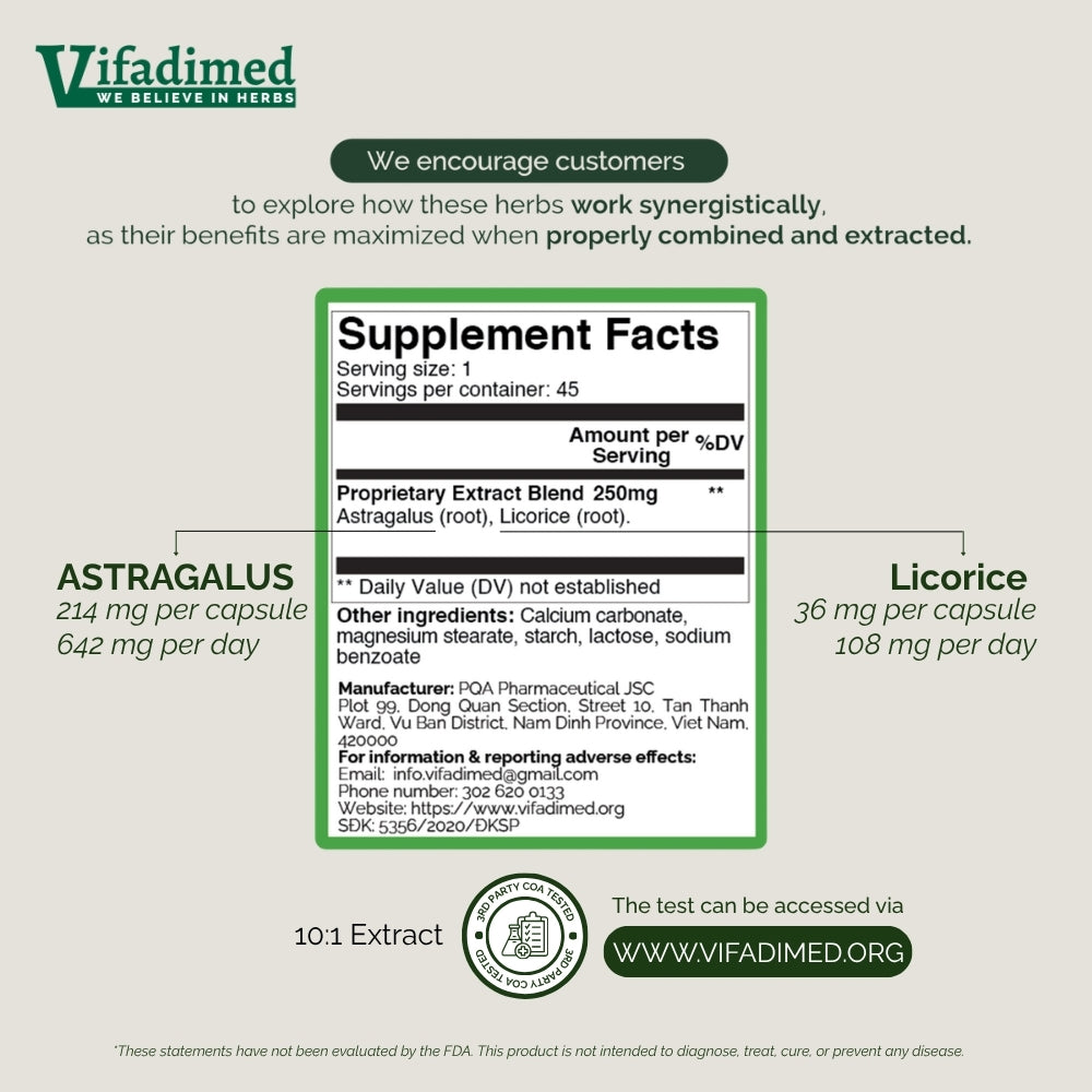 Vifadimed ASTRAGALUS